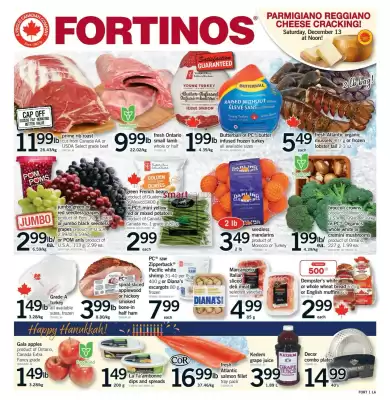 Fortinos flyer (valid until 17-12)