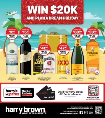 Harry Brown catalogue (valid until 6-01)