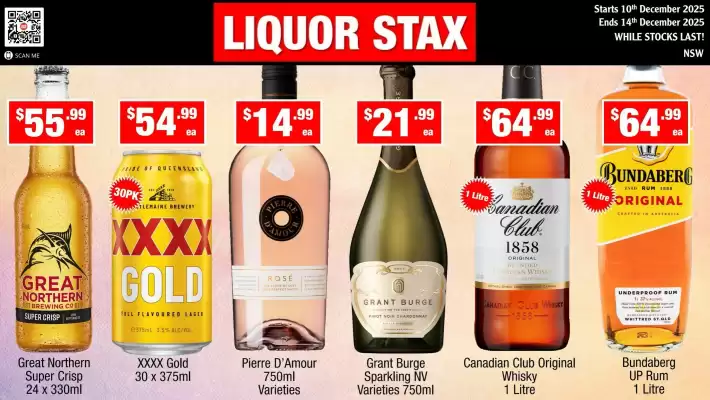 Liquor Stax catalogue (valid until 14-12)