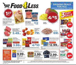 Food 4 Less weekly ad week 50 Page 1