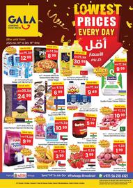 Gala Supermarket catalogue Page 1