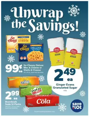 Save a Lot weekly ad (valid until 17-12)