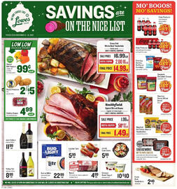Lowes Foods weekly ad week 50 Page 1