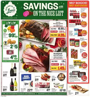 Lowes Foods weekly ad (valid until 17-12)