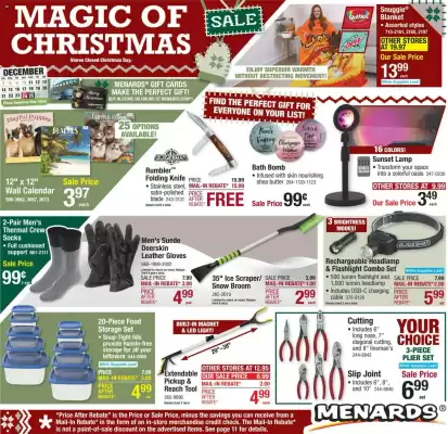 Menards weekly ad (valid until 25-12)