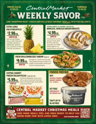 Central Market weekly ad (valid until 17-12)