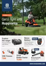 Husqvarna catalogue Page 1
