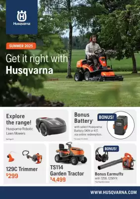 Husqvarna catalogue (valid until 28-02)
