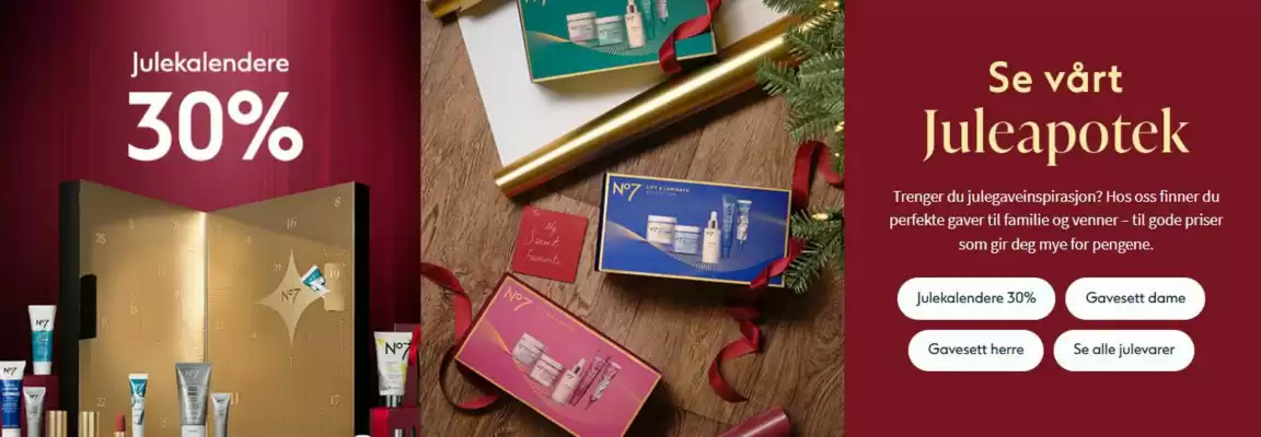 Boots Apotek kundeavis (gyldig til 16-12)