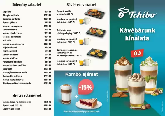 Tchibo akciós újság (érvényes eddig: 23-12)
