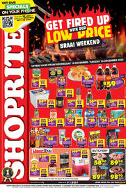 Shoprite catalogue week 50 Page 1