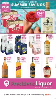 President Liquor catalogue (valid until 24-12)