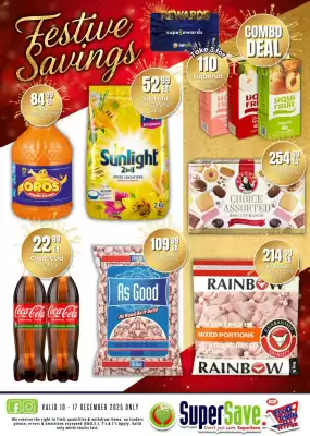 Super Save catalogue (valid until 17-12)