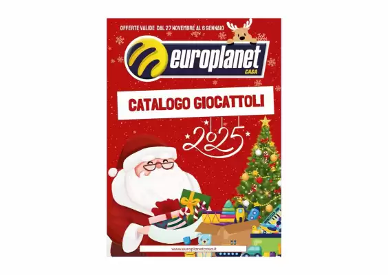 Volantino Europlanet Casa (valido fino al 6-01)