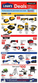 Lowe's weekly ad week 50 Page 1