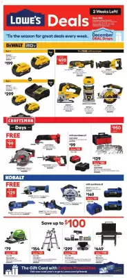 Lowe's weekly ad (valid until 17-12)