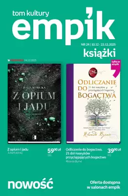 Empik gazetka (wa偶no艣膰 do 23-12)