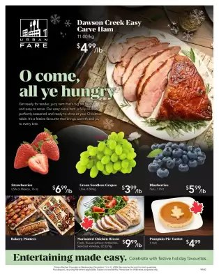 Urban Fare flyer (valid until 24-12)