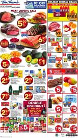 Tom Thumb weekly ad week 50 Page 1