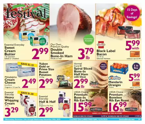 Festival Foods weekly ad (valid until 24-12)