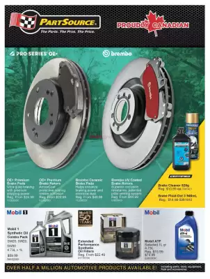 PartSource flyer (valid until 16-12)