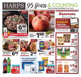 Harp's Market weekly ad week 50 Page 1