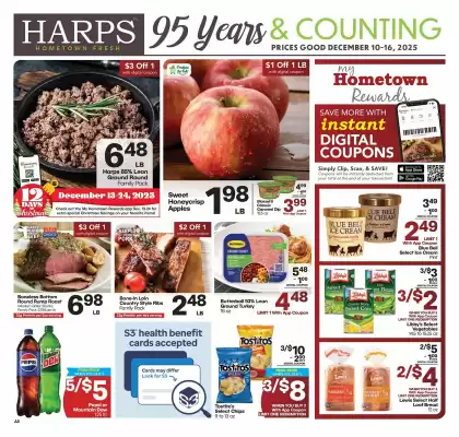 Harp's Market weekly ad (valid until 16-12)