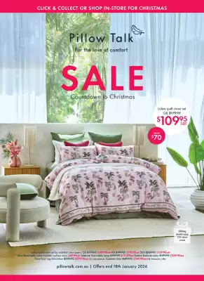 Pillow Talk catalogue (valid until 18-01)