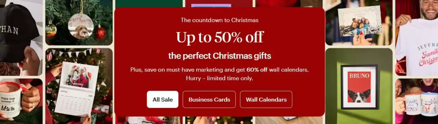 Vista Print catalogue (valid until 25-12)