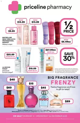 Priceline catalogue (valid until 24-12)
