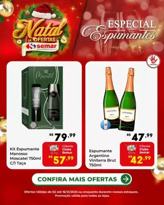Folheto Semar Supermercado (válido até 16-12)