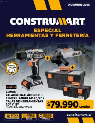 Catálogo Construmart (válido hasta 1-01)