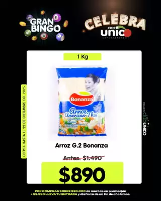 Catálogo Supermercado Único (válido hasta 22-12)