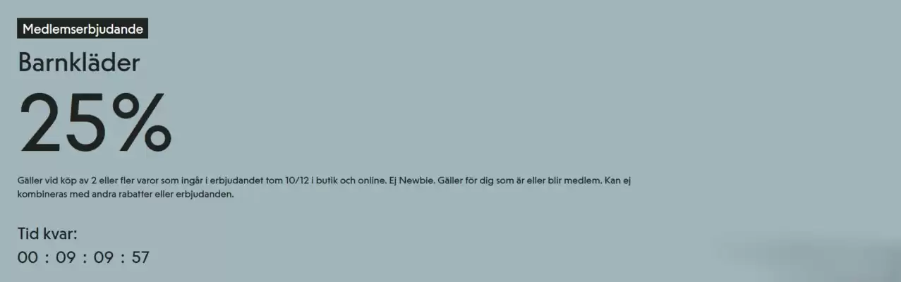 KappAhl reklamblad (giltig till och med 25-12)