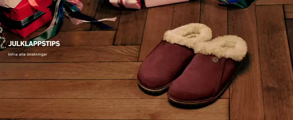 Birkenstock reklamblad (giltig till och med 25-12)