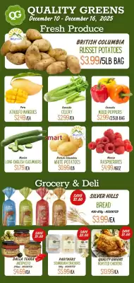 Quality Greens flyer (valid until 17-12)