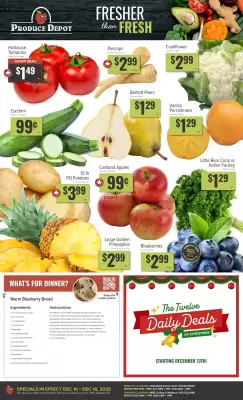 Produce Depot flyer (valid until 17-12)