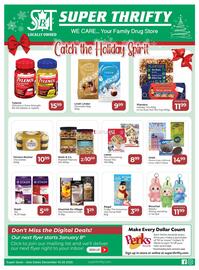 Super Thrifty flyer week 50 Page 1