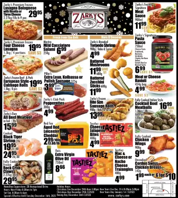 Zarky's flyer (valid until 17-12)