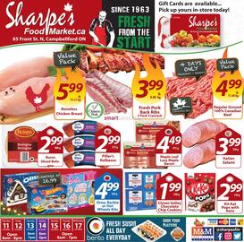 Sharpe's Food Market flyer week 50 Page 1