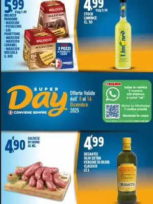Volantino Orizzonte Supermercati (valido fino al 16-12)