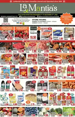 Lamantia's flyer (valid until 17-12)