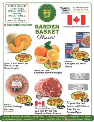 The Garden Basket flyer (valid until 17-12)
