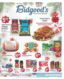 Bidgood's flyer week 50 Page 1