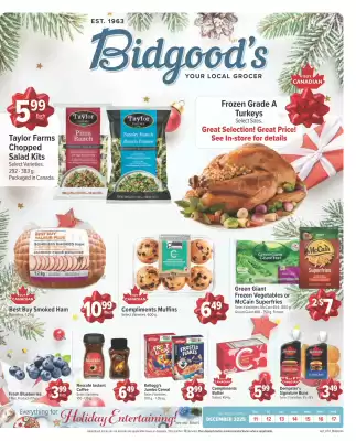 Bidgood's flyer (valid until 17-12)