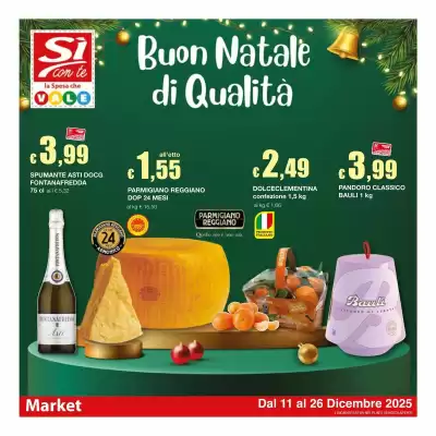 Volantino Sì con te Market (valido fino al 26-12)