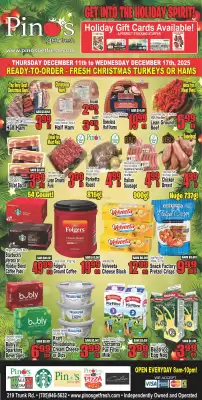 Pino's flyer (valid until 17-12)