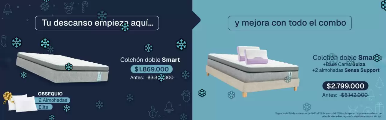 Catálogo Colchones El Dorado (válido hasta 20-01)