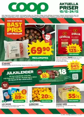 Coop reklamblad (giltig till och med 25-12)