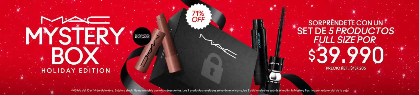 Catálogo MAC Cosmetics (válido hasta 14-12)